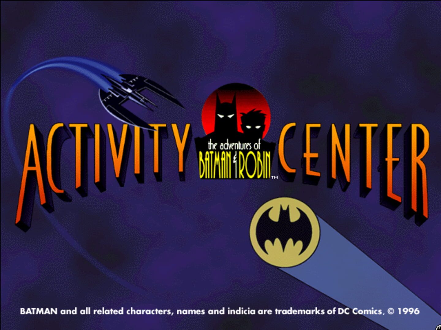 Captura de pantalla - The Adventures of Batman & Robin: Activity Centre