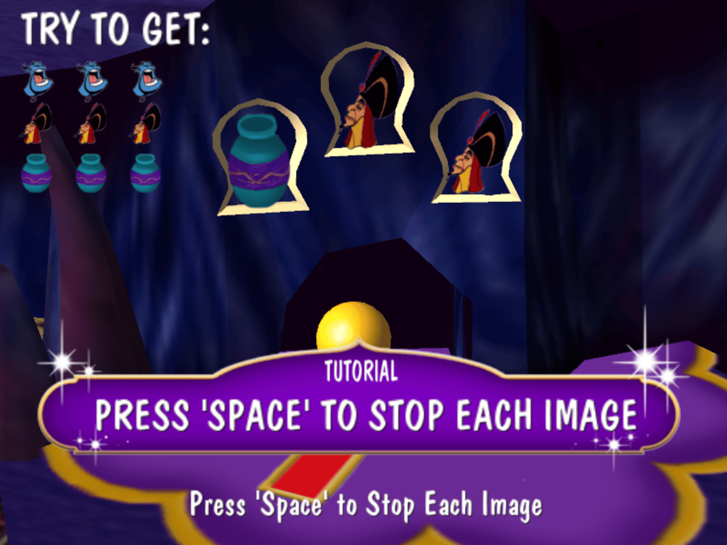 Aladdin Pinball screenshot