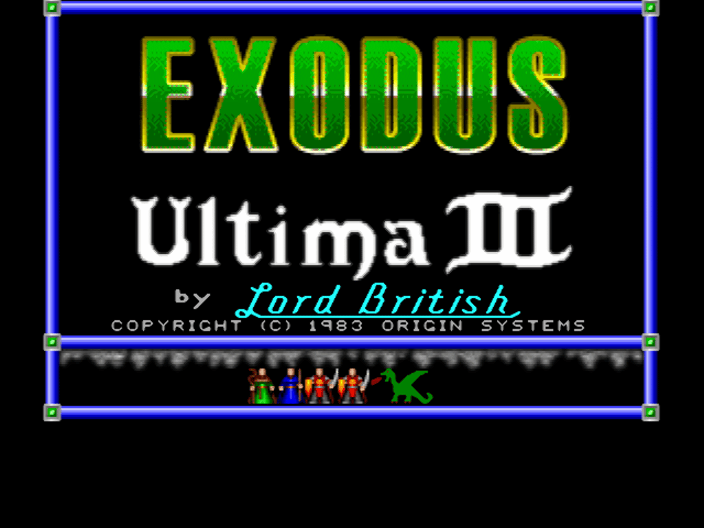 Ultima III: Exodus screenshot