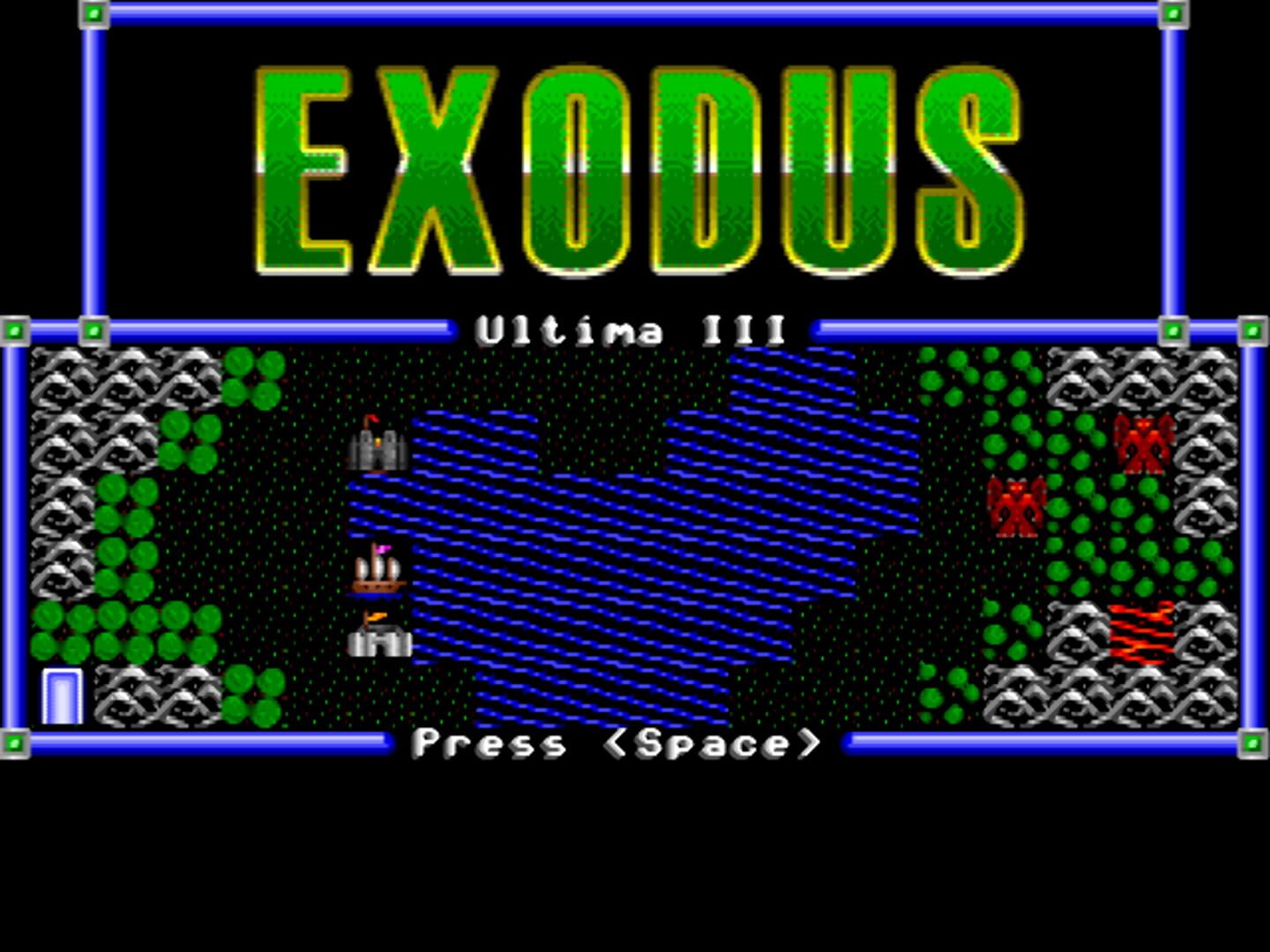 Captura de pantalla - Ultima III: Exodus