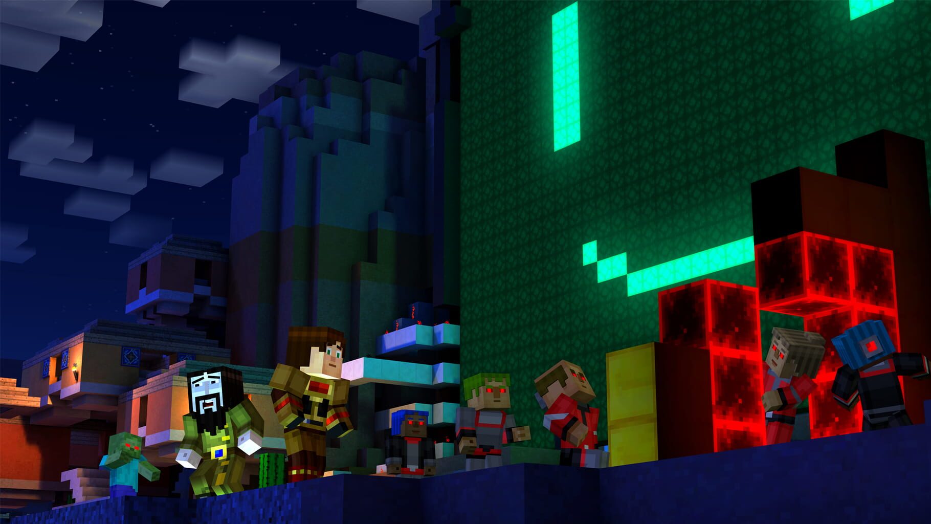 Captura de pantalla - Minecraft: Story Mode - Episode 7: Access Denied