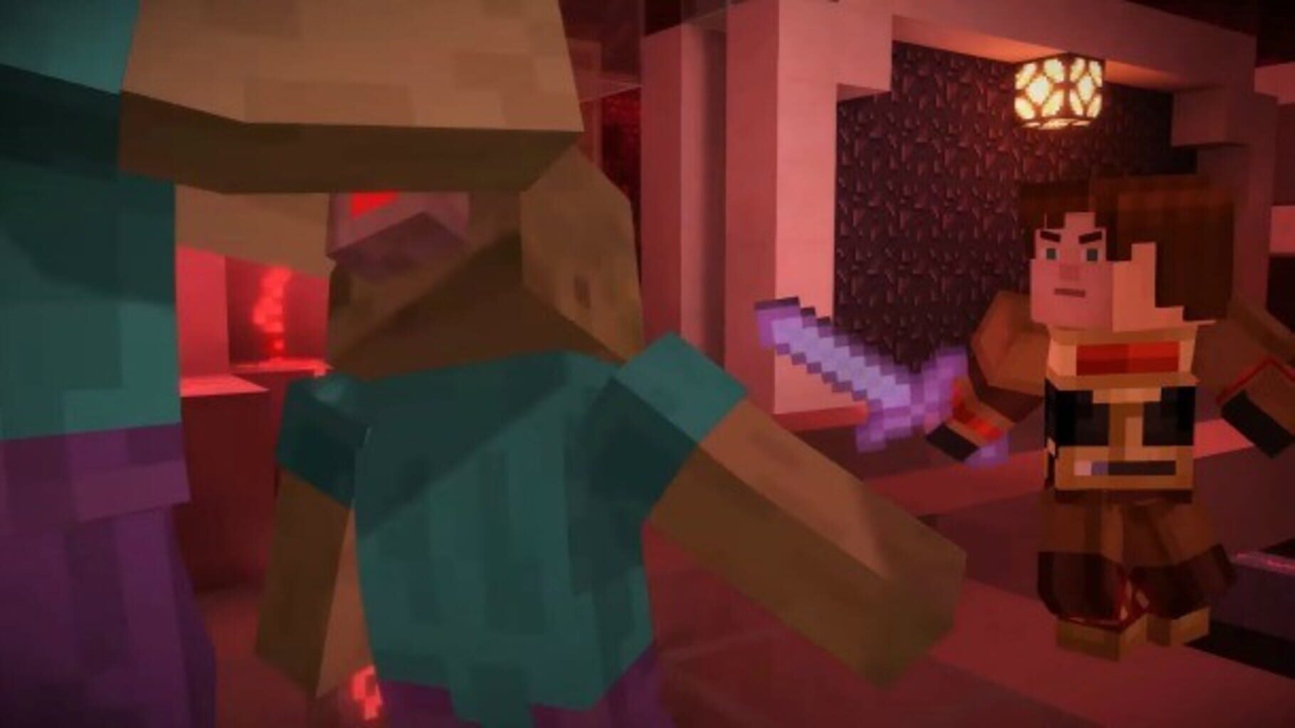 Captura de pantalla - Minecraft: Story Mode - Episode 7: Access Denied