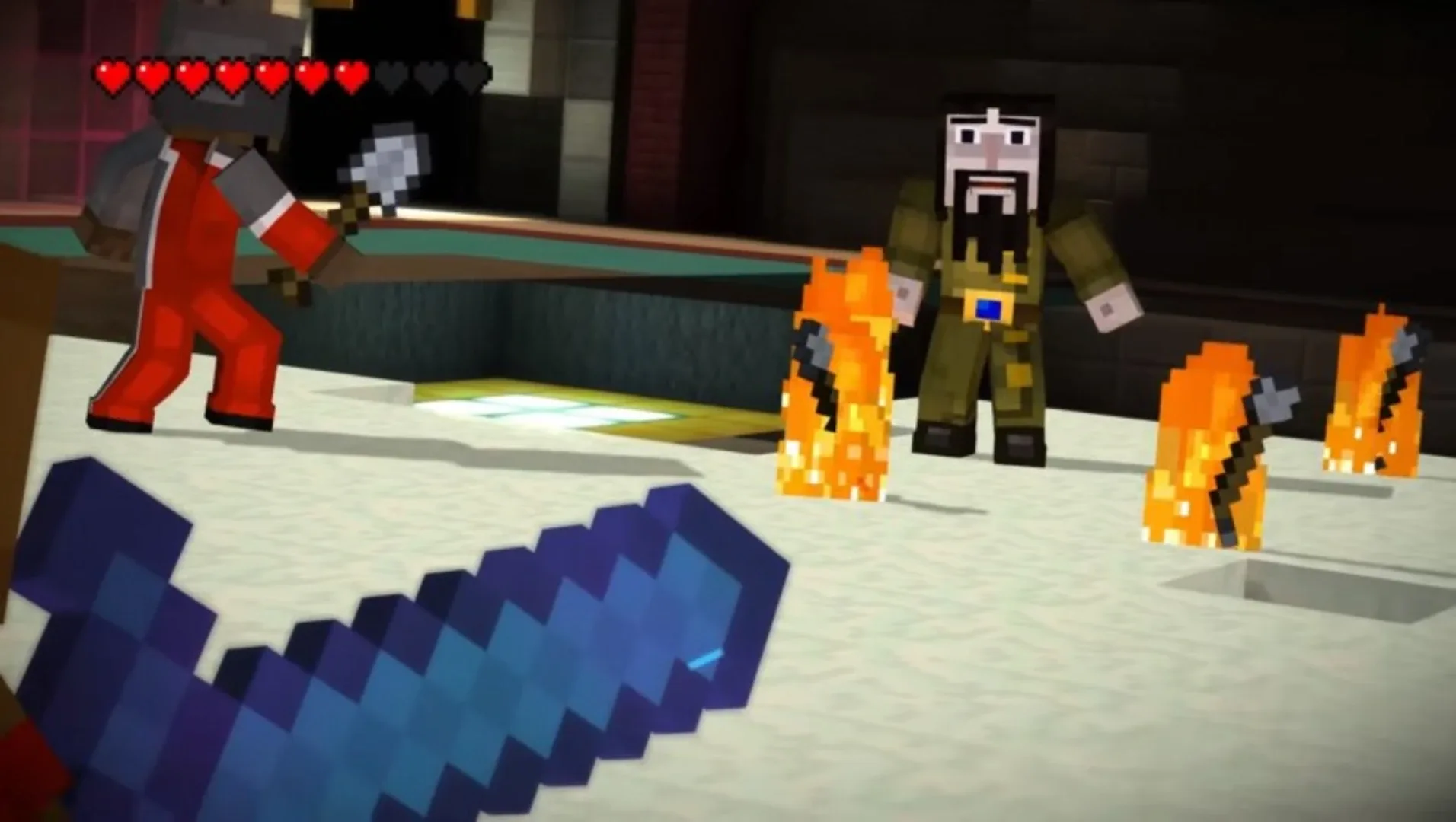 Captura de pantalla - Minecraft: Story Mode - Episode 8: A Journey's End?