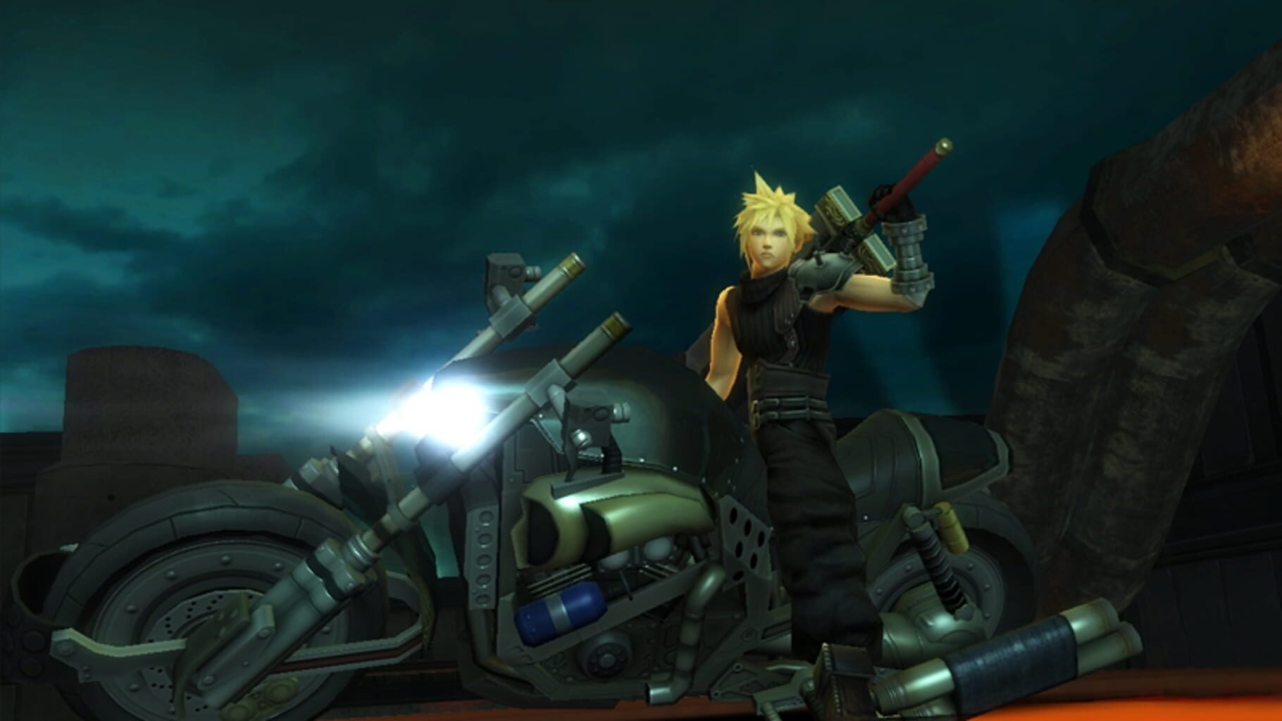Captura de pantalla - Final Fantasy VII G-Bike