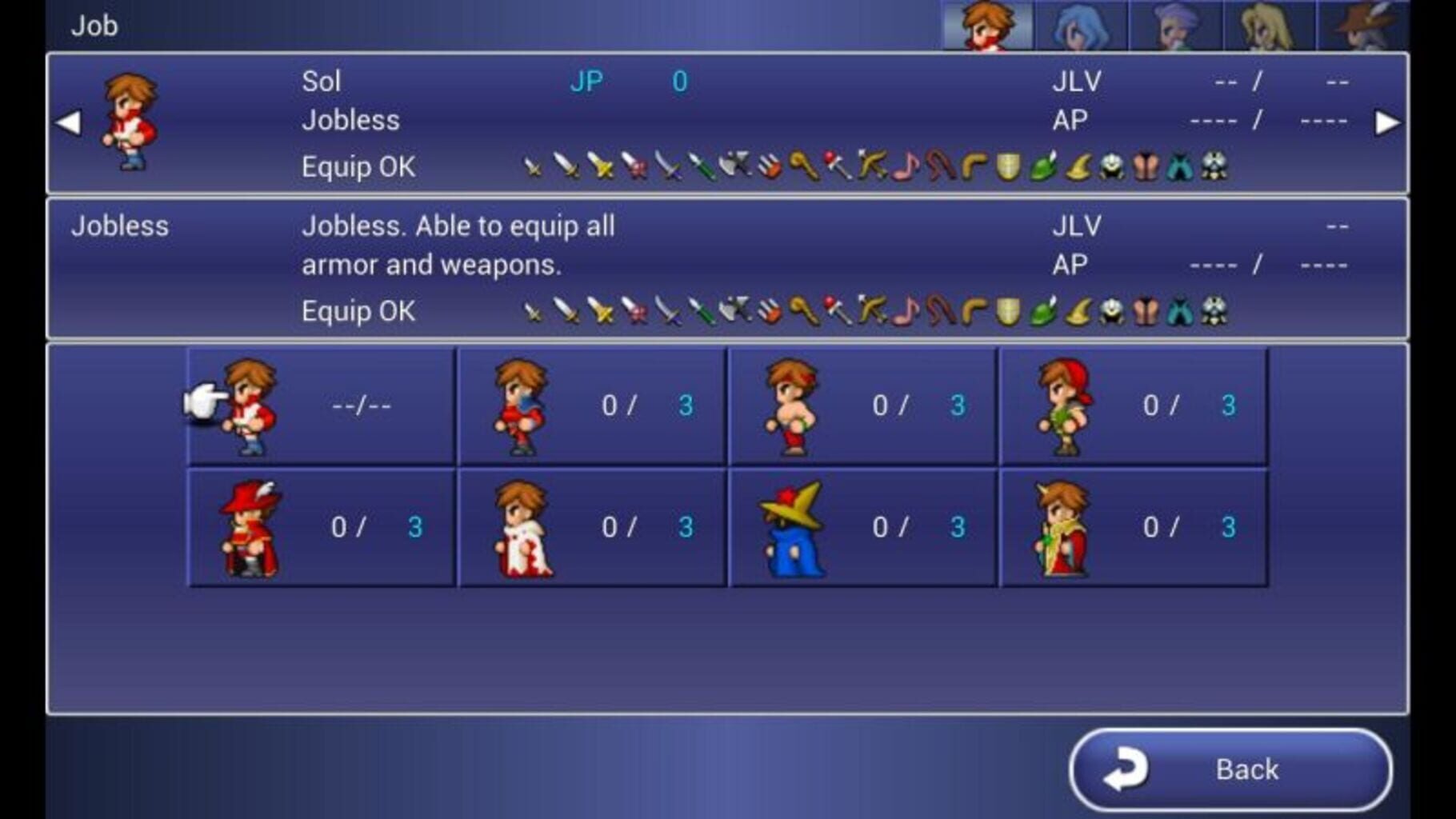 Captura de pantalla - Final Fantasy Dimensions