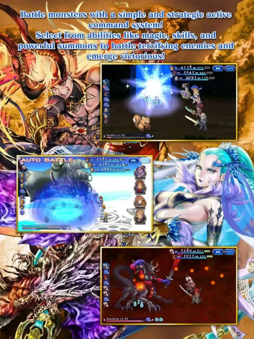 Captura de pantalla - Final Fantasy: Dimensions II