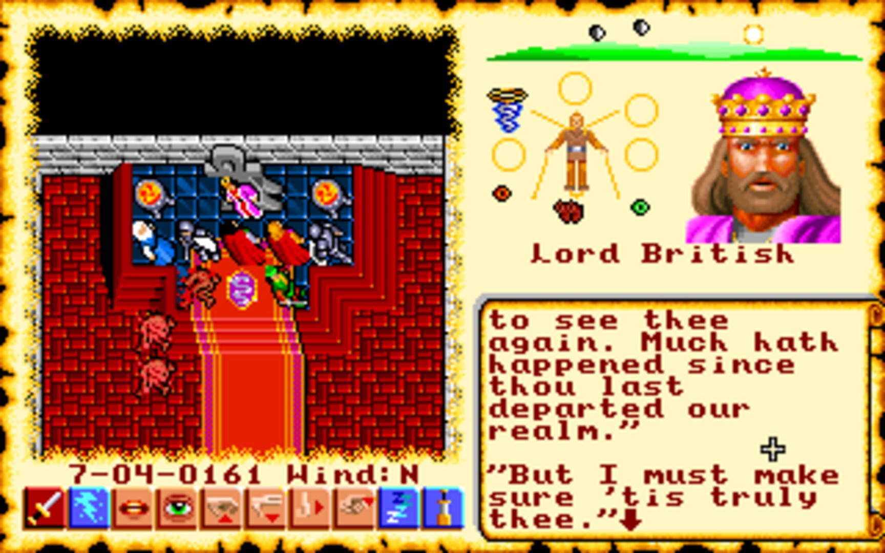 Captura de pantalla - Ultima V: Warriors of Destiny