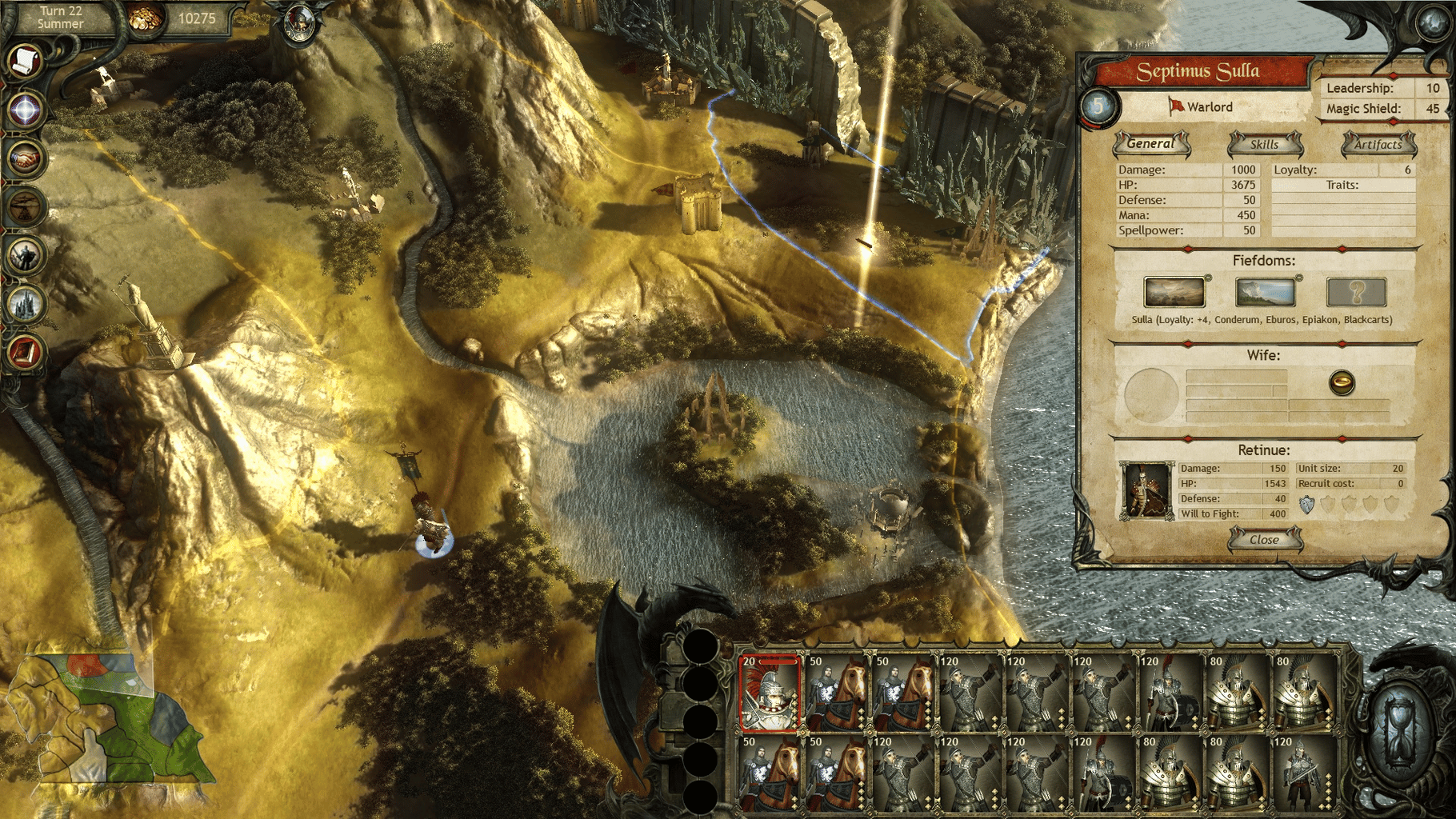 King Arthur II: Dead Legions screenshot