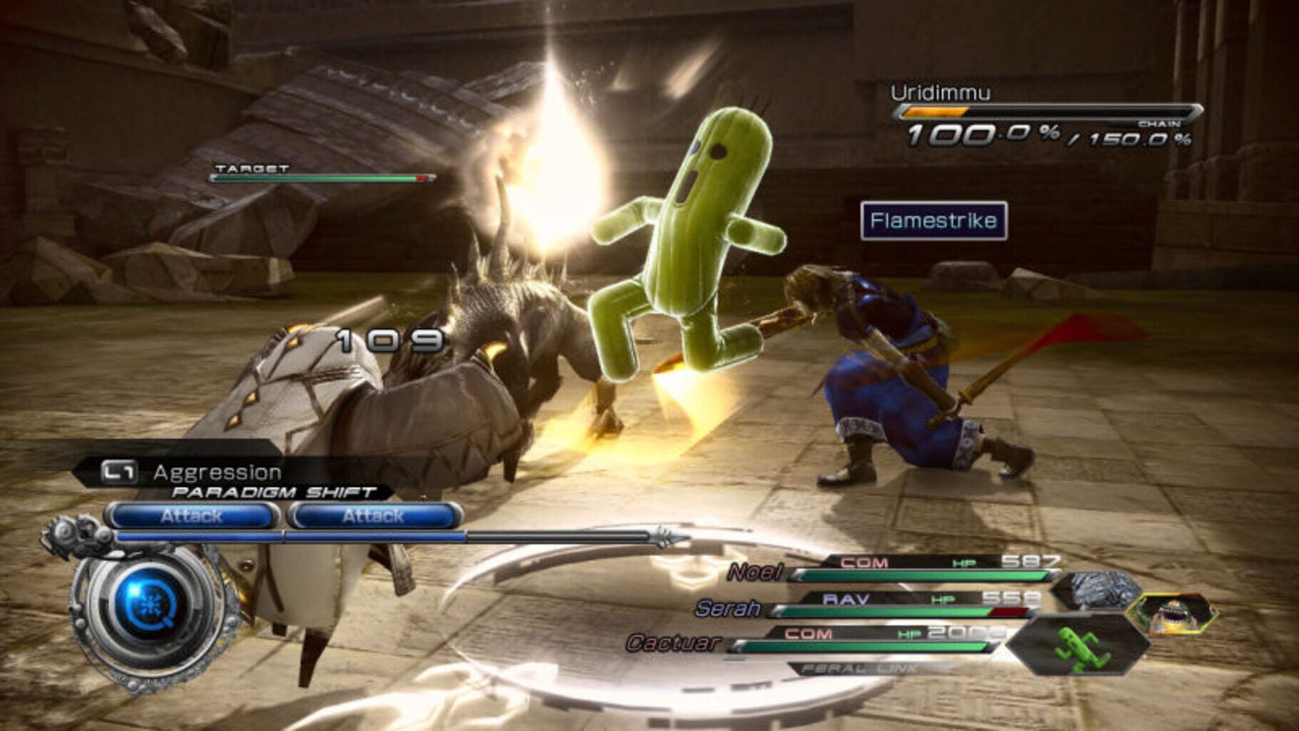 Captura de pantalla - Final Fantasy XIII-2: Steelbook Edition