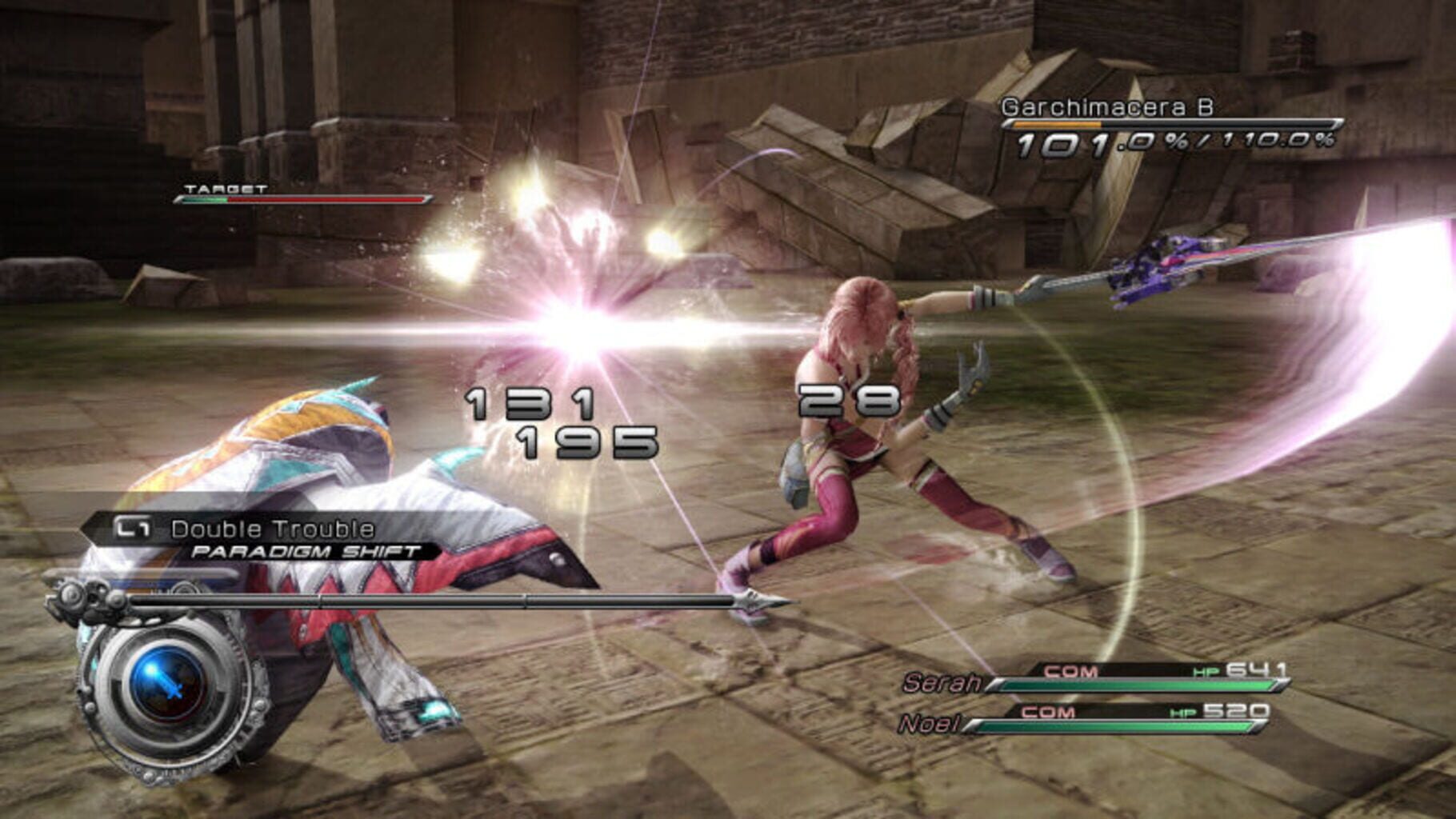 Captura de pantalla - Final Fantasy XIII-2: Collector's Edition