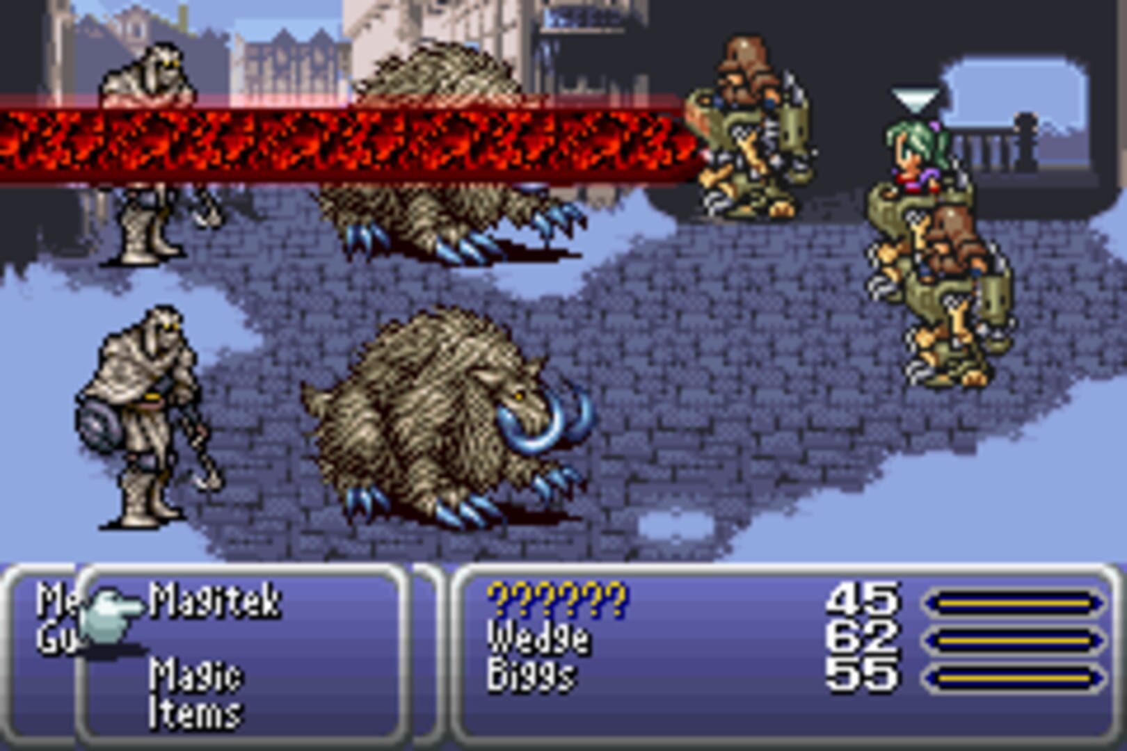 Captura de pantalla - Final Fantasy VI Advance