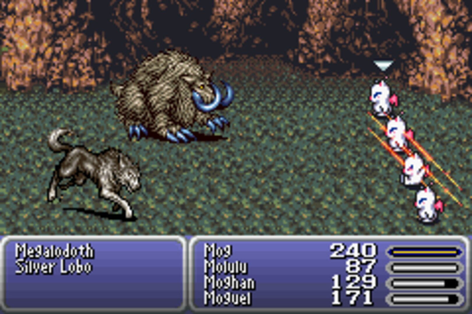 Captura de pantalla - Final Fantasy VI Advance