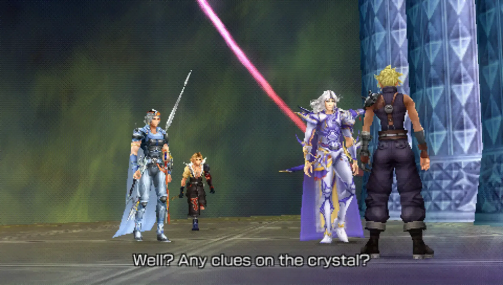 Captura de pantalla - Dissidia Final Fantasy