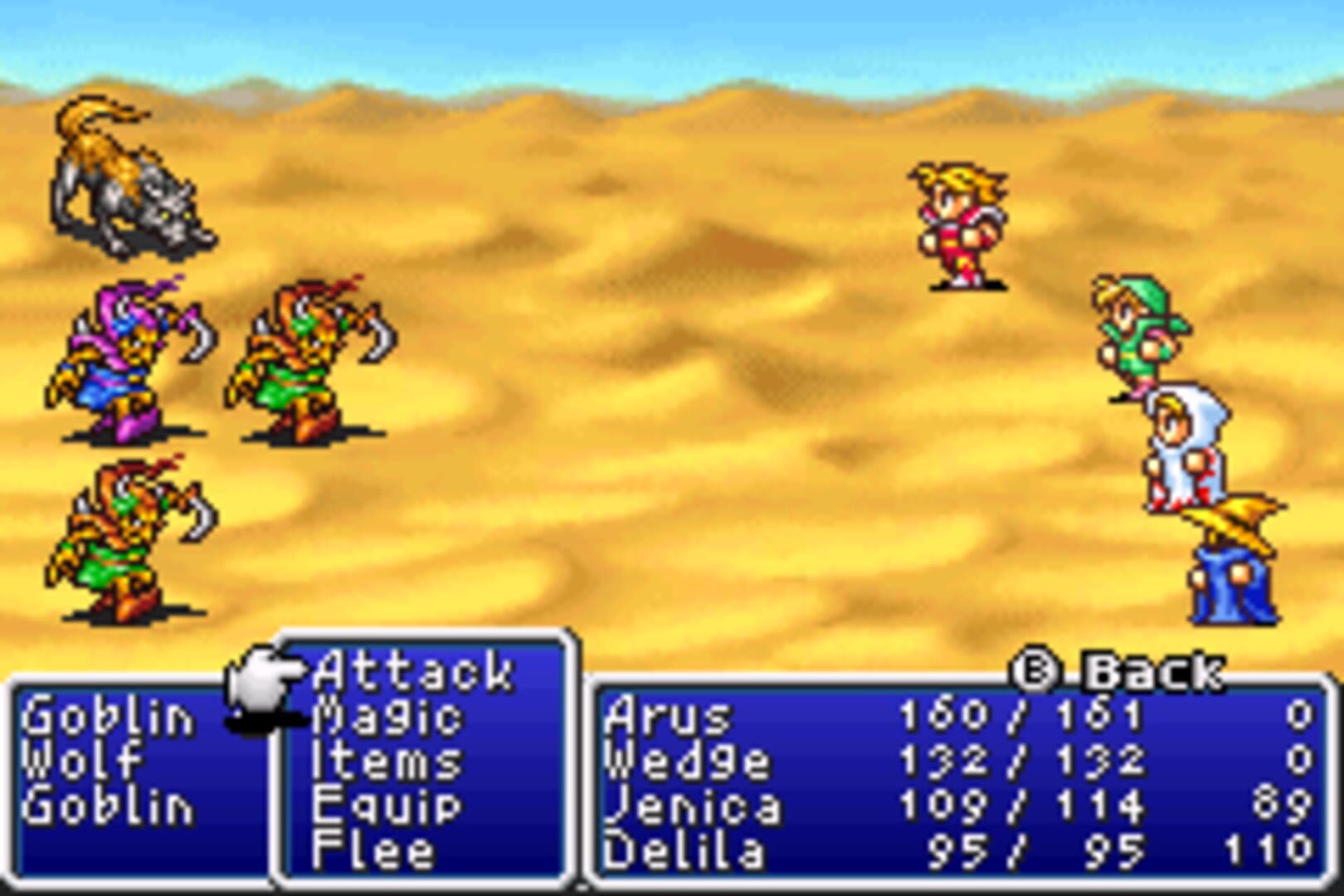 Captura de pantalla - Final Fantasy I & II: Dawn of Souls