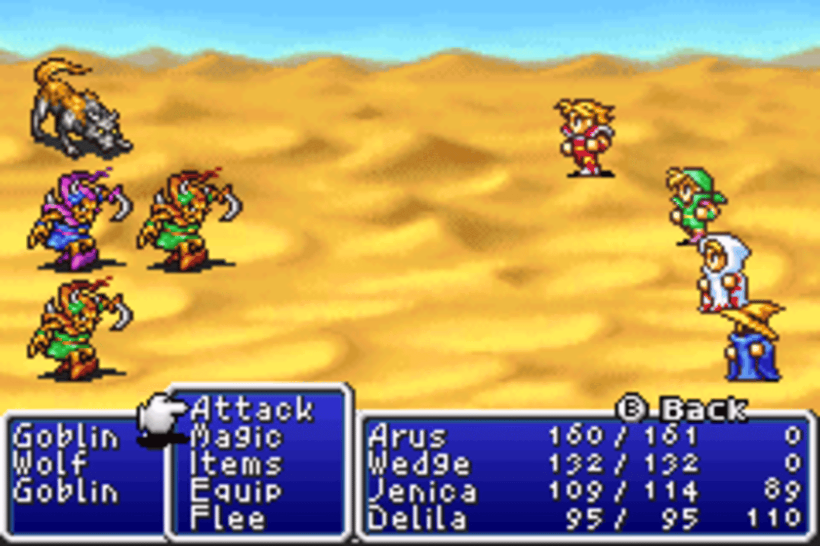 Final Fantasy I & II: Dawn of Souls screenshot