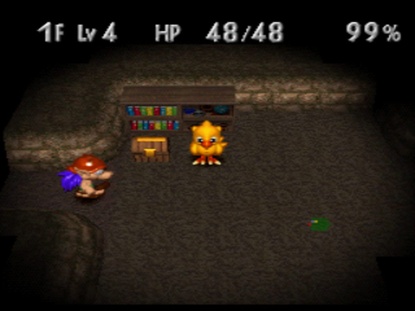 Captura de pantalla - Chocobo's Dungeon 2