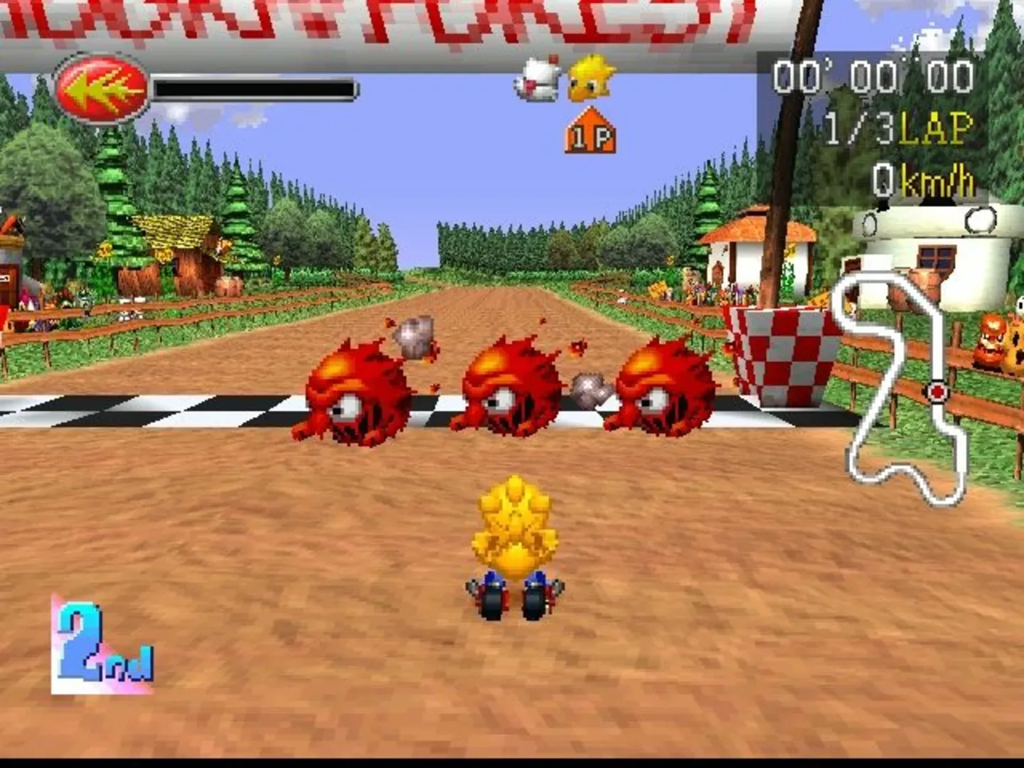 Captura de pantalla - Chocobo Racing