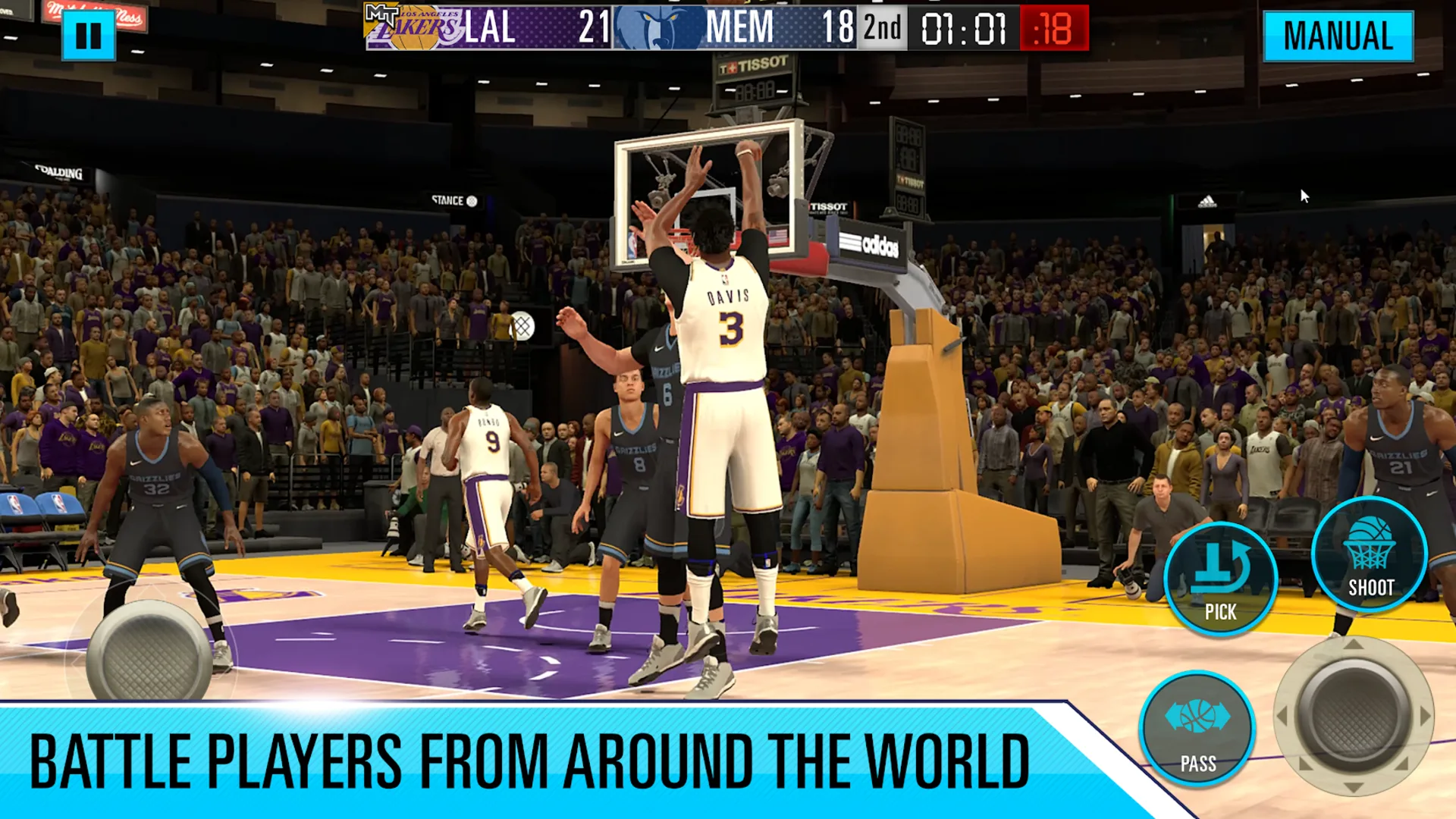 Captura de pantalla - NBA 2K Mobile Basketball