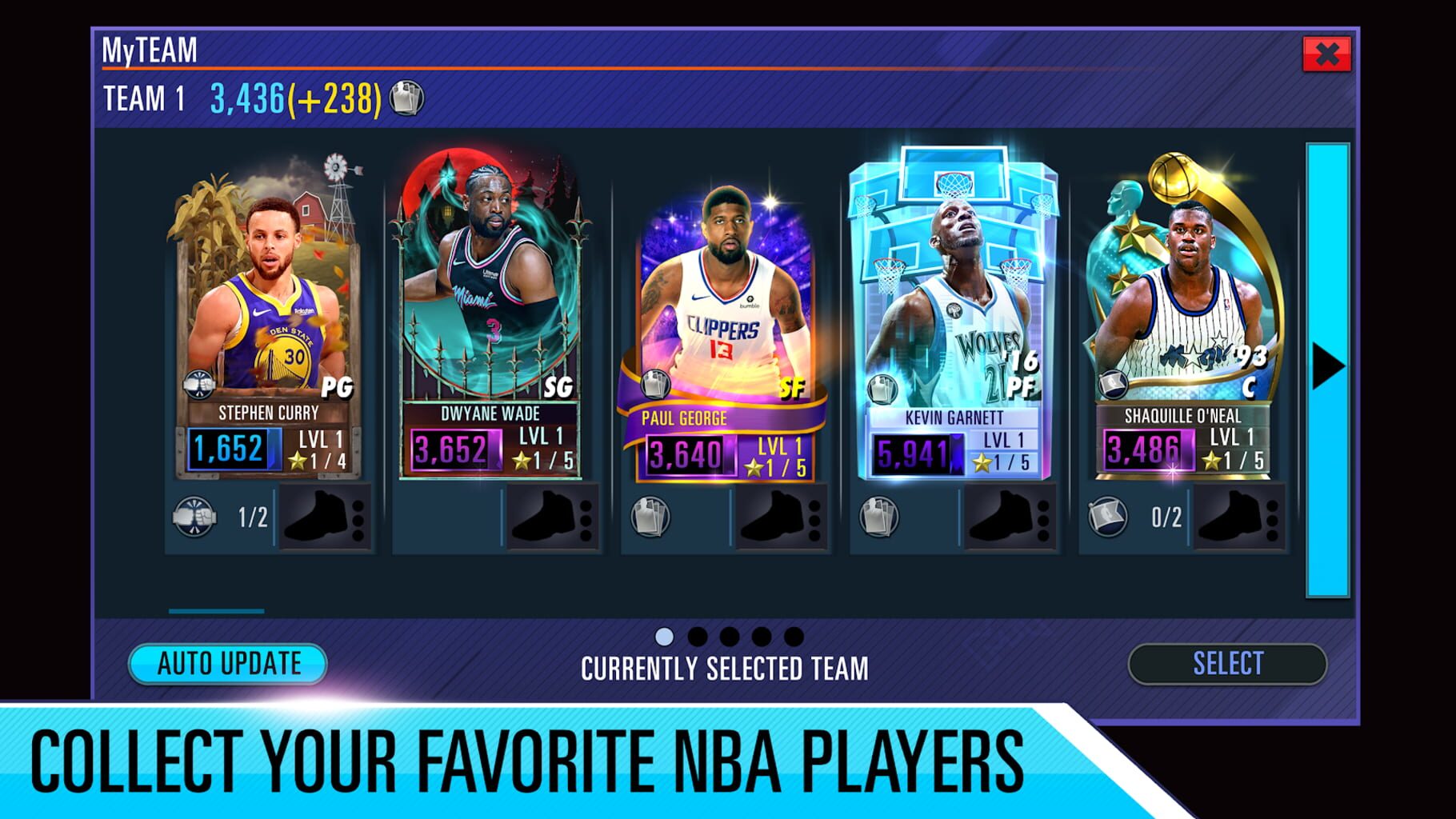 NBA 2K Mobile screenshots