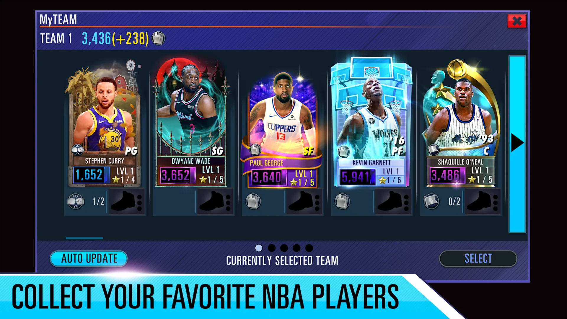 Captura de pantalla - NBA 2K Mobile Basketball