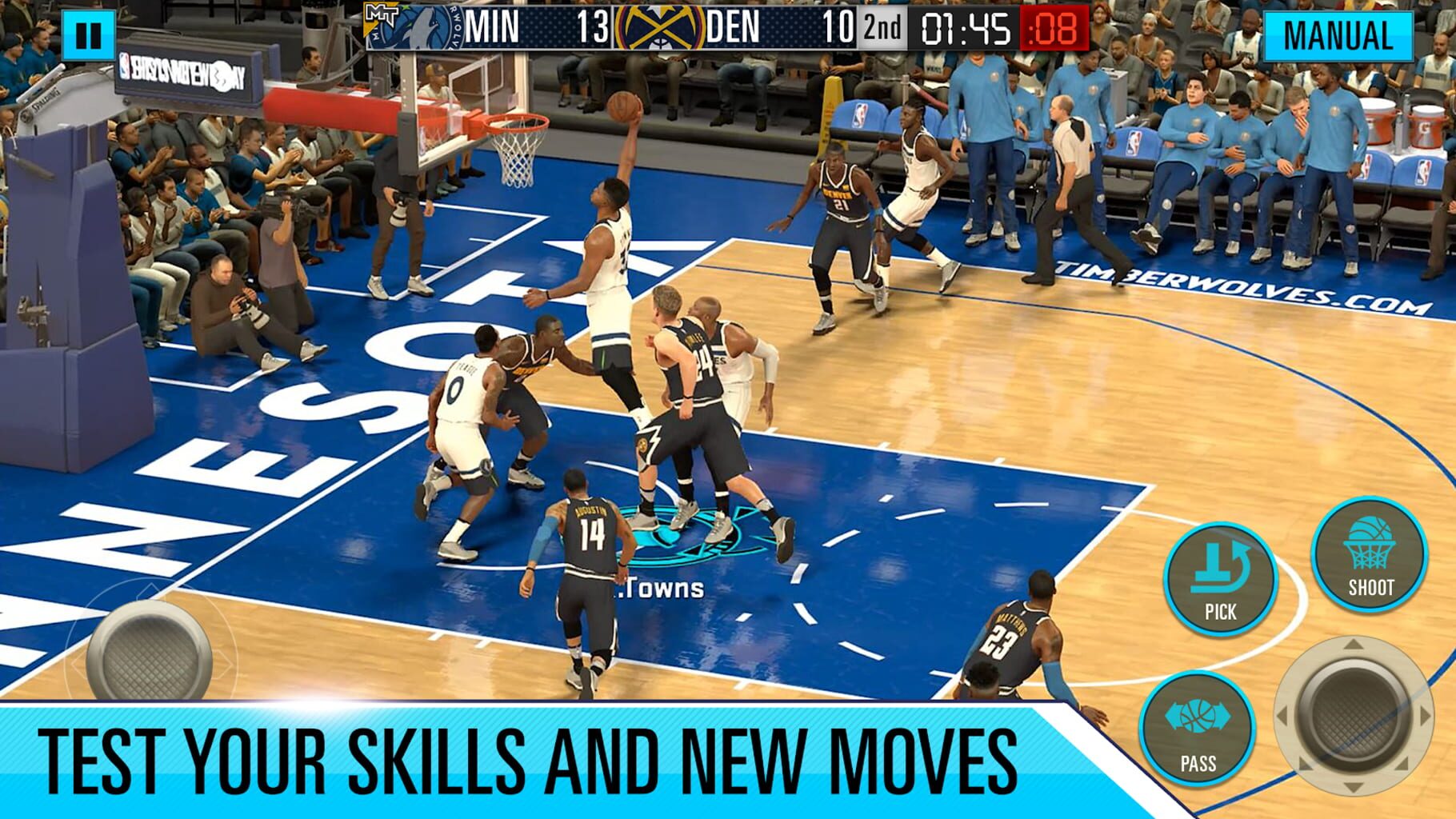 Captura de pantalla - NBA 2K Mobile Basketball