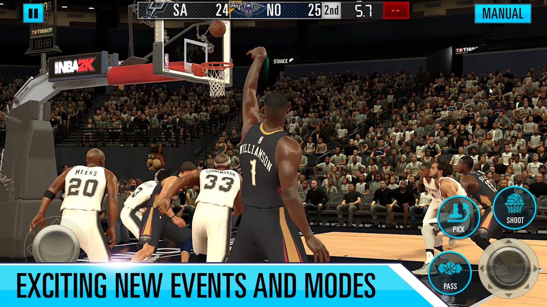 NBA 2K Mobile screenshots
