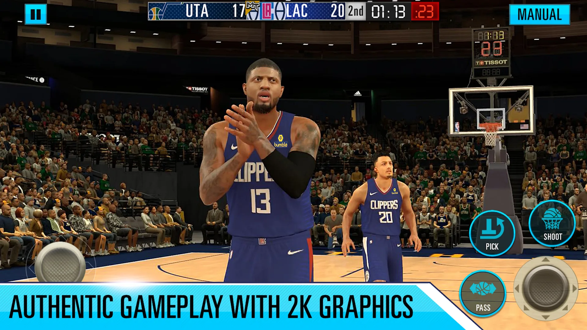 Captura de pantalla - NBA 2K Mobile Basketball
