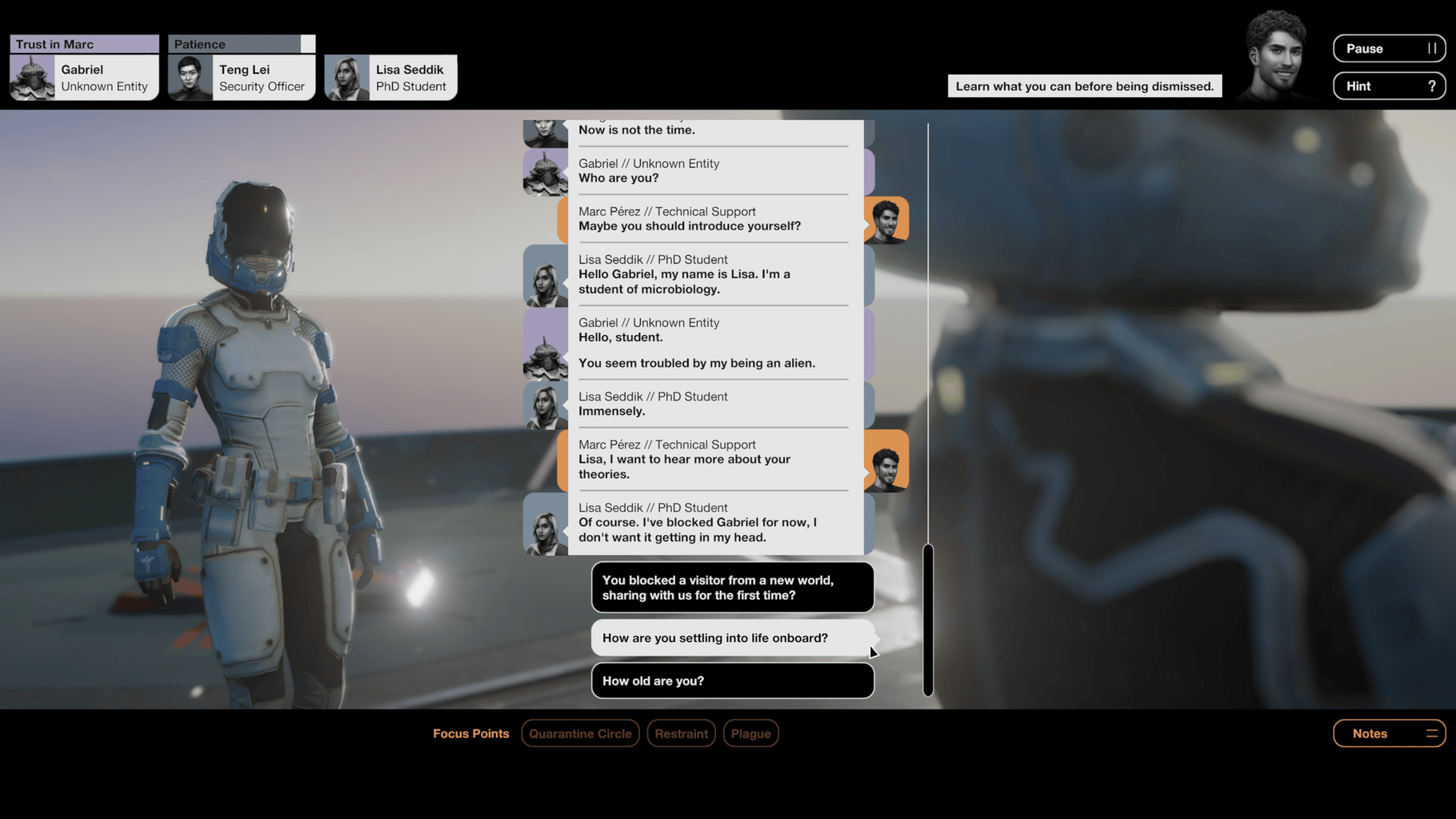 Quarantine Circular screenshot