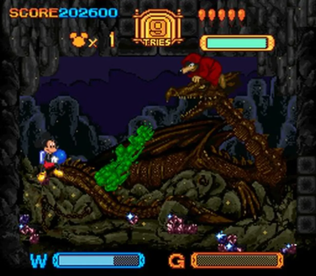 Captura de pantalla - Mickey no Tokyo Disneyland Daibouken