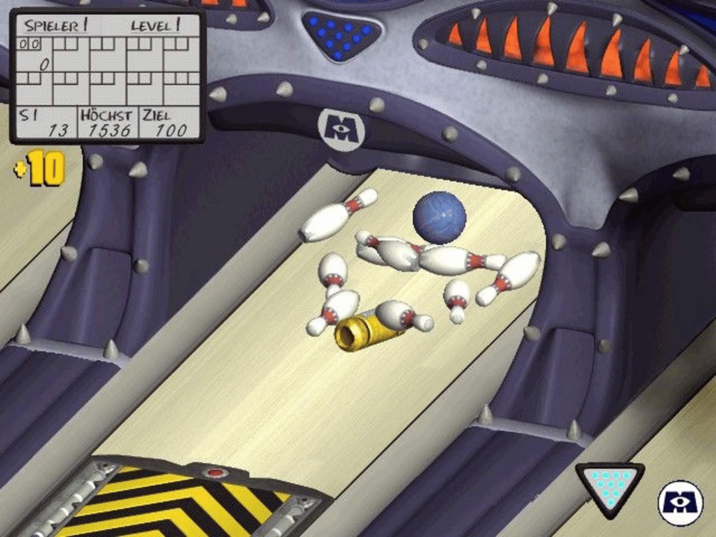 Monsters, Inc.: Wreck Room Arcade - Bowling for Screams screenshot