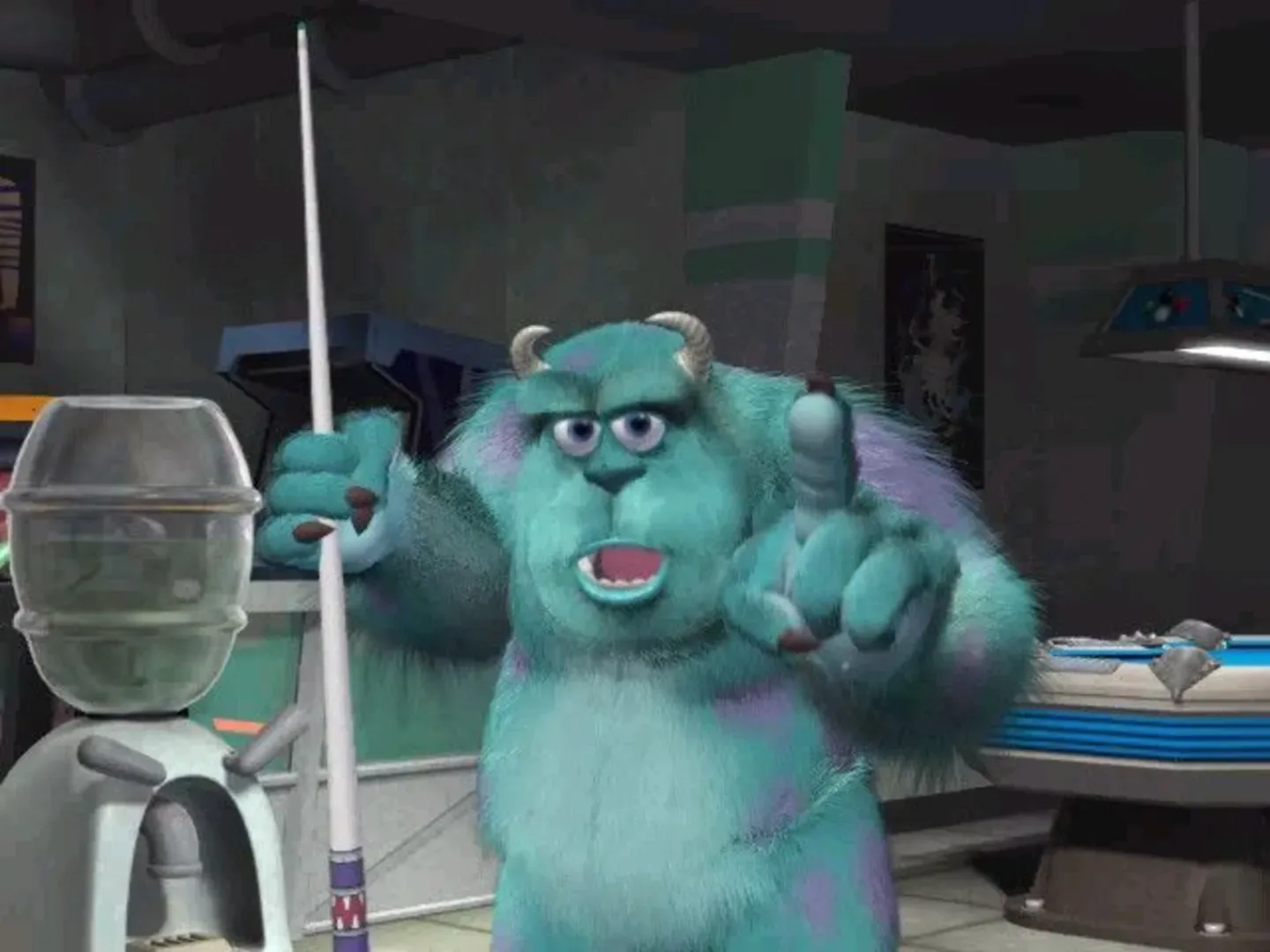 Monsters, Inc.: Wreck Room Arcade - Eight Ball Chaos