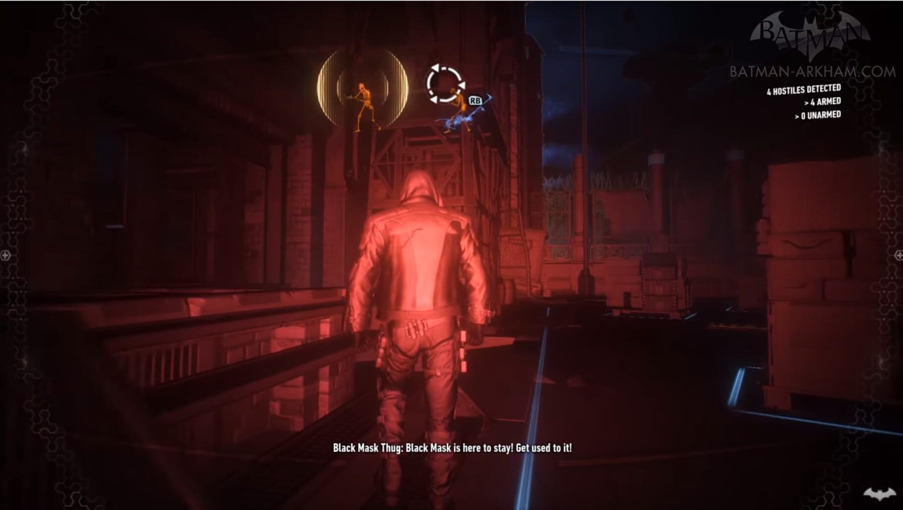 Captura de pantalla - Batman: Arkham Knight - Red Hood Story Pack