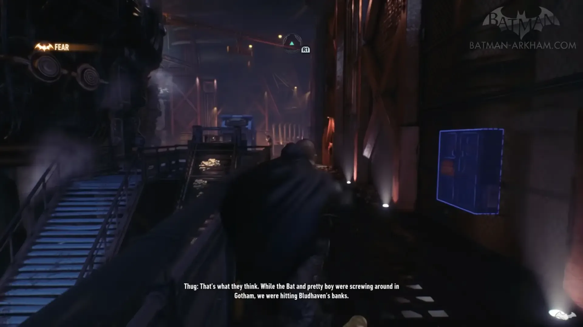 Captura de pantalla - Batman: Arkham Knight - A Flip of a Coin