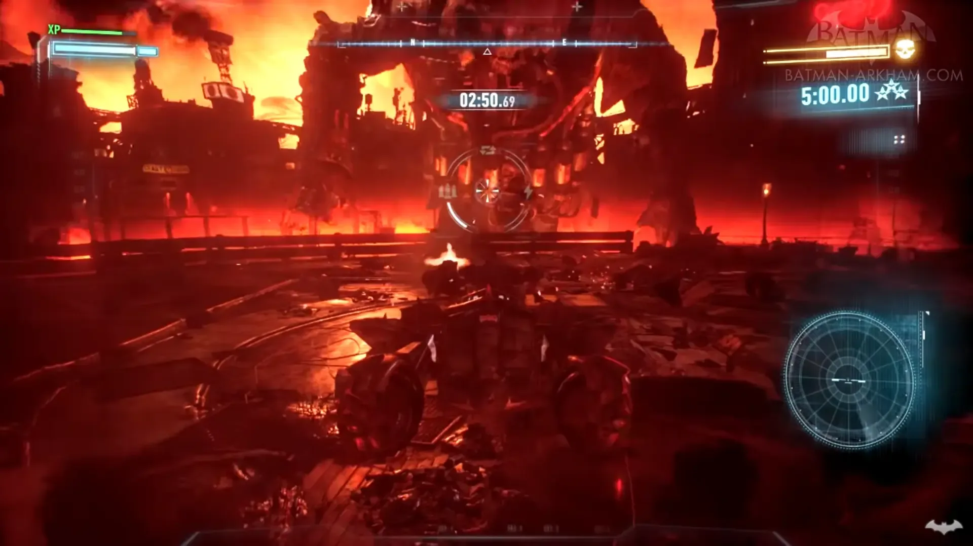 Captura de pantalla - Batman: Arkham Knight - PlayStation Exclusive Scarecrow Nightmare Missions