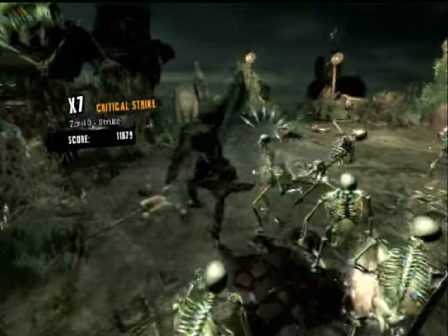 Captura de pantalla - Batman: Arkham Asylum - Dem Bones Challenge Map