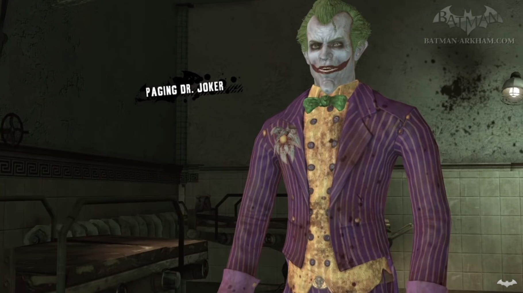 Captura de pantalla - Batman: Arkham Asylum - Play as the Joker Challenge Map