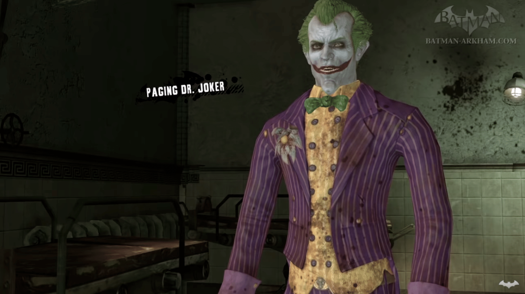 Batman: Arkham Asylum - Play as the Joker Challenge Map screenshot