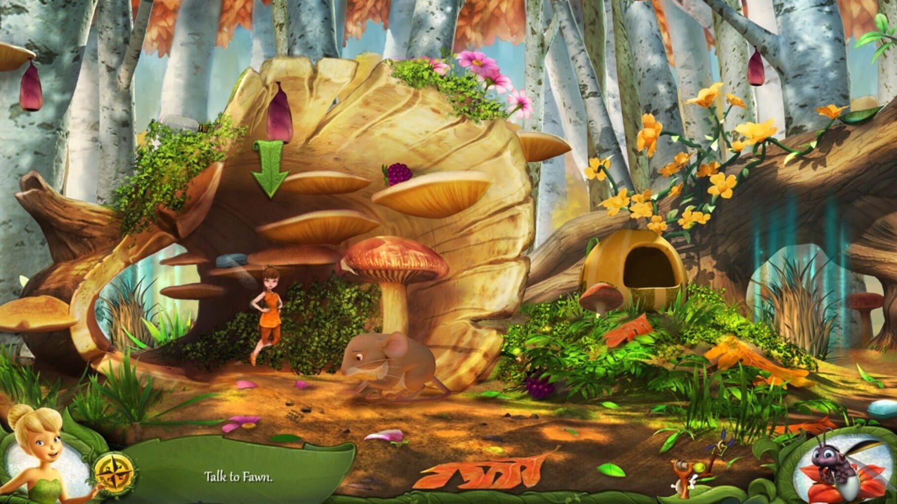 Captura de pantalla - Disney Fairies: Hidden Treasures