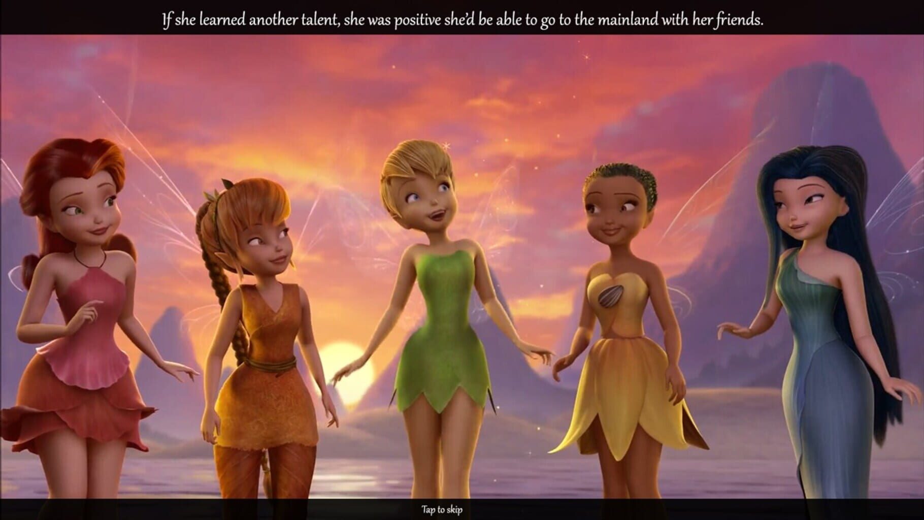 Captura de pantalla - Disney Fairies: Hidden Treasures