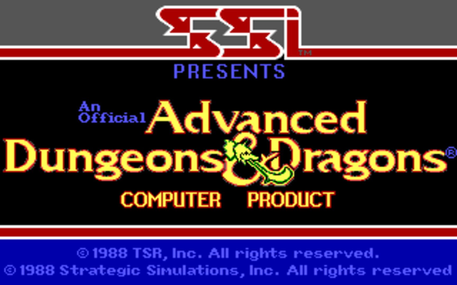 Captura de pantalla - Dungeons & Dragons: Pool of Radiance