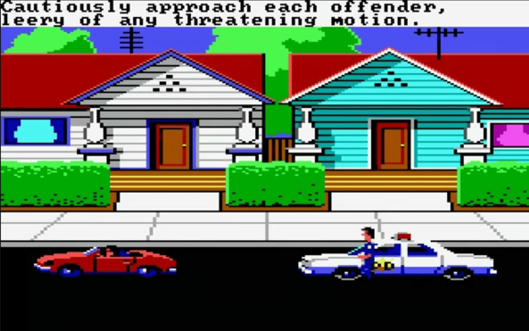 Police Quest: In Pursuit of the Death Angel screenshot