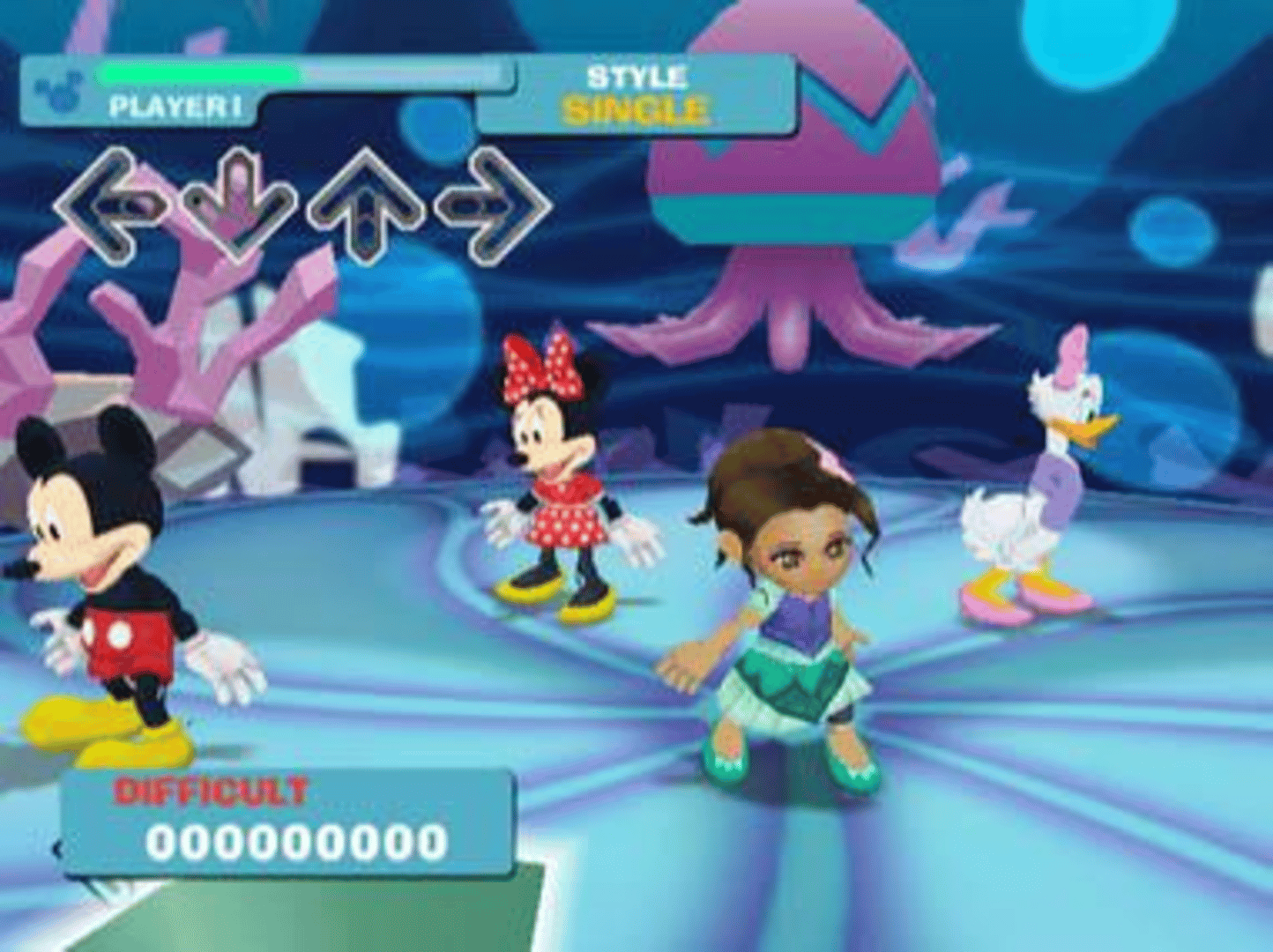 Dance Dance Revolution: Disney Grooves screenshot