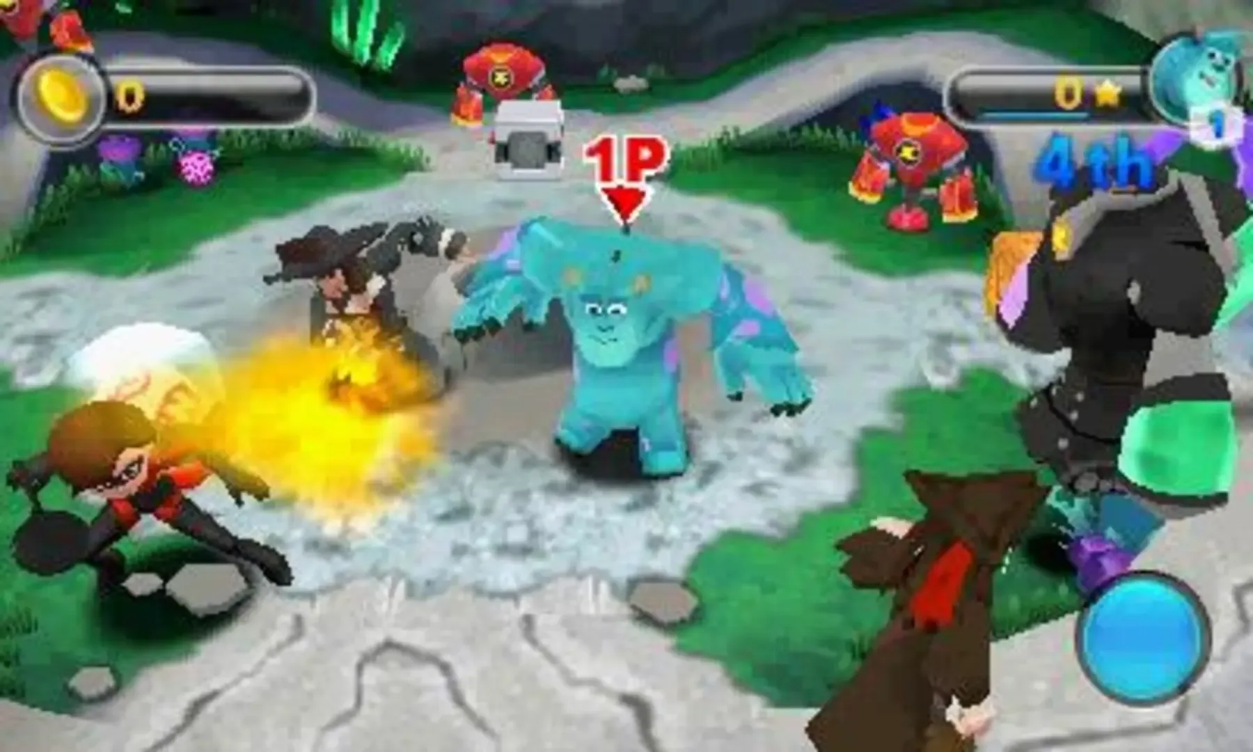 Captura de pantalla - Disney Infinity: Toy Box Challenge