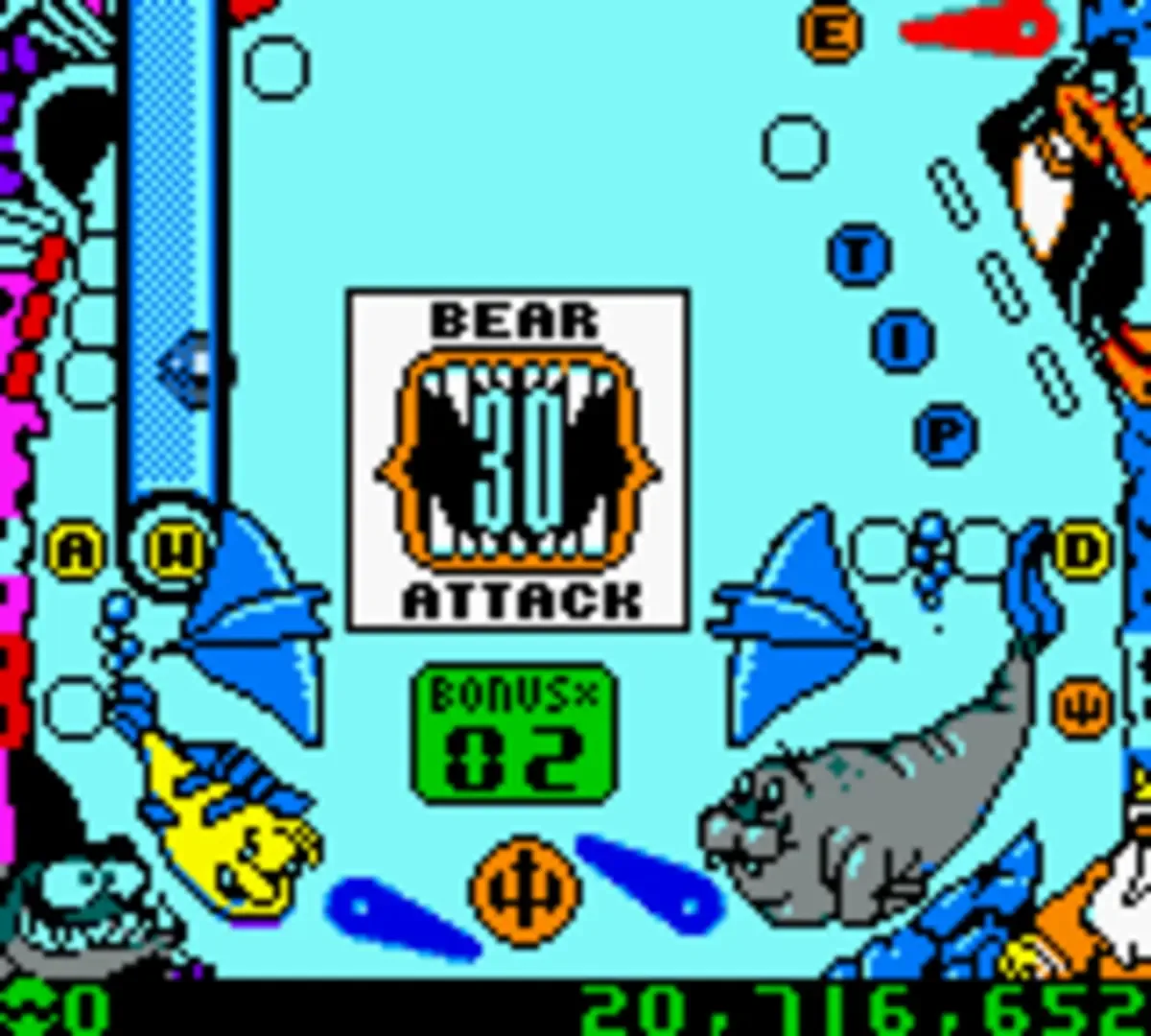 Captura de pantalla - Disney's The Little Mermaid II: Pinball Frenzy
