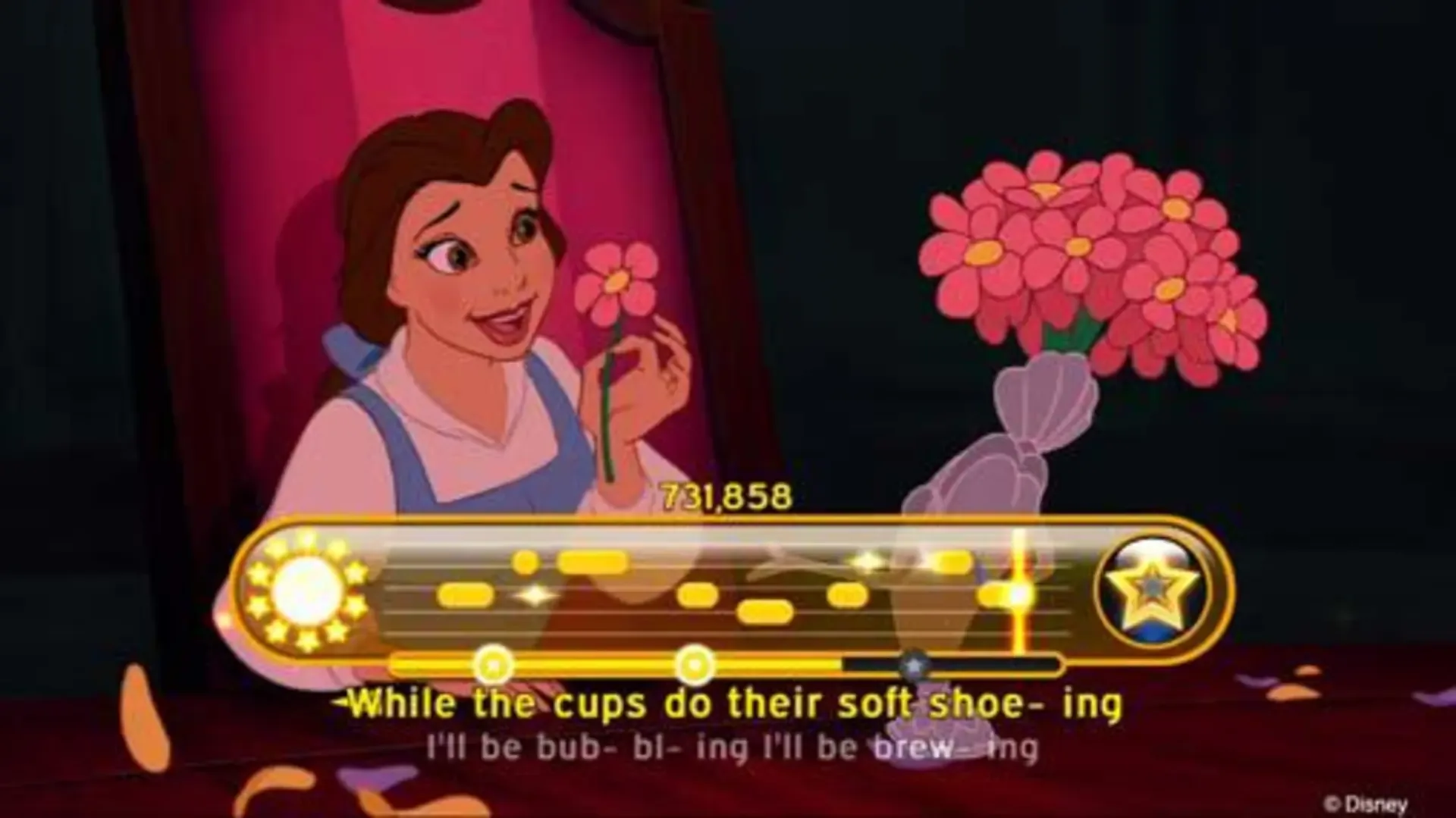Captura de pantalla - Disney Sing It: Family Hits