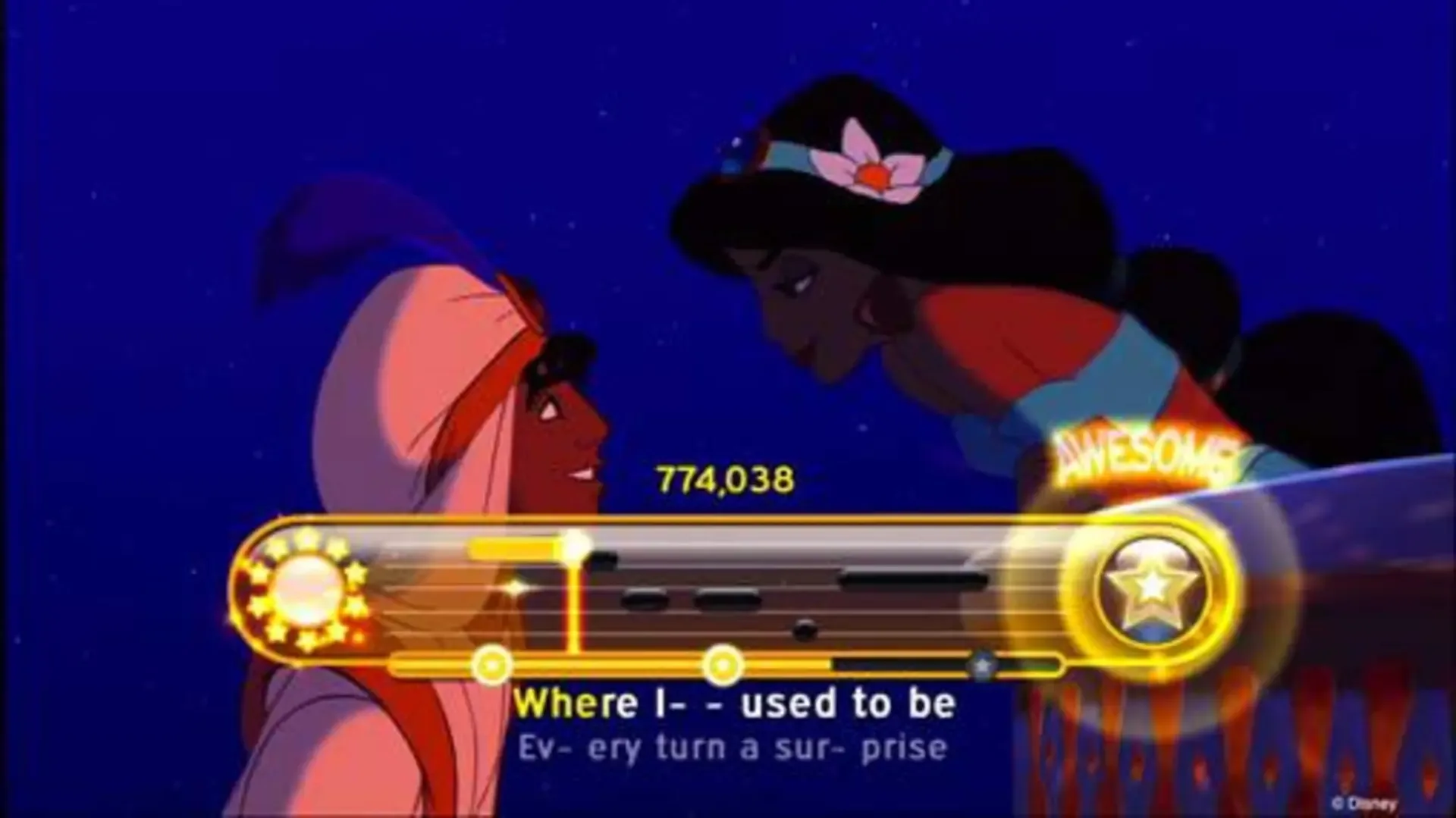 Captura de pantalla - Disney Sing It: Family Hits