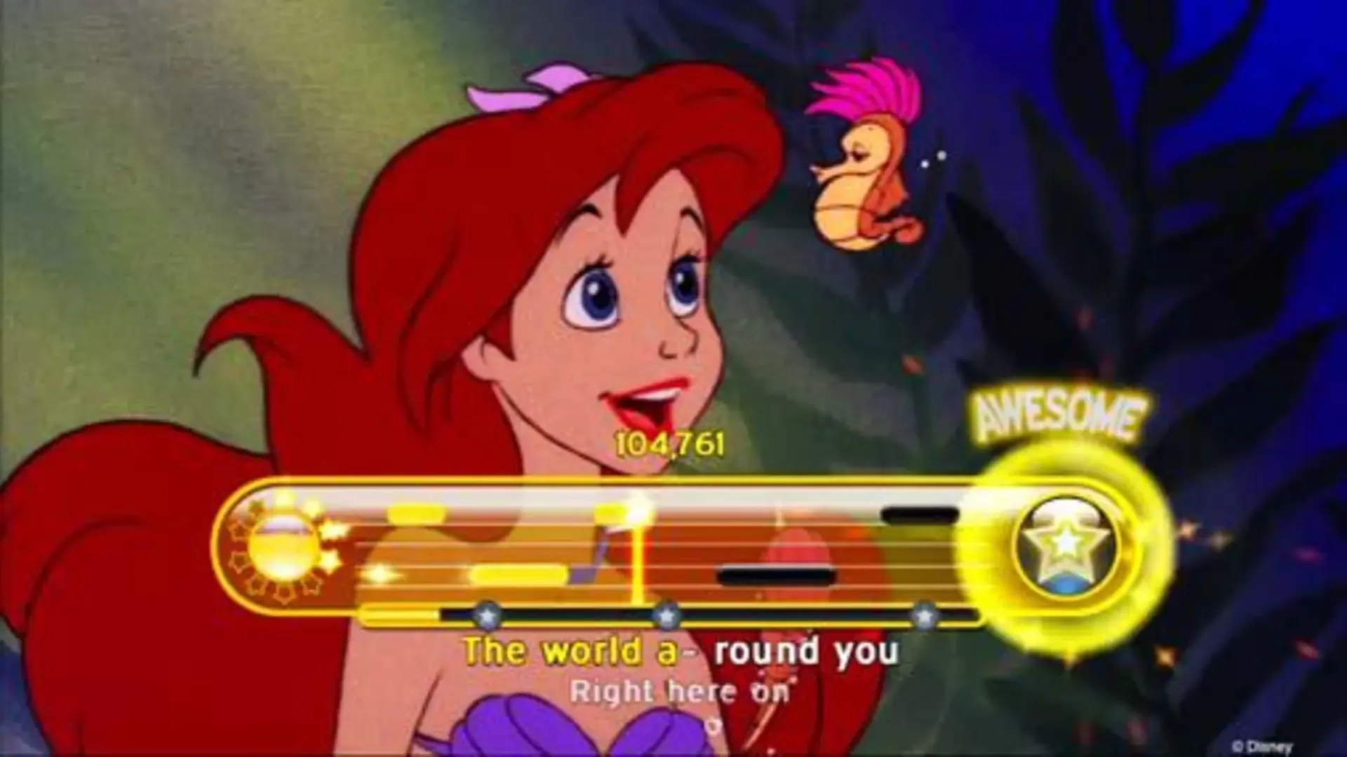 Captura de pantalla - Disney Sing It: Family Hits