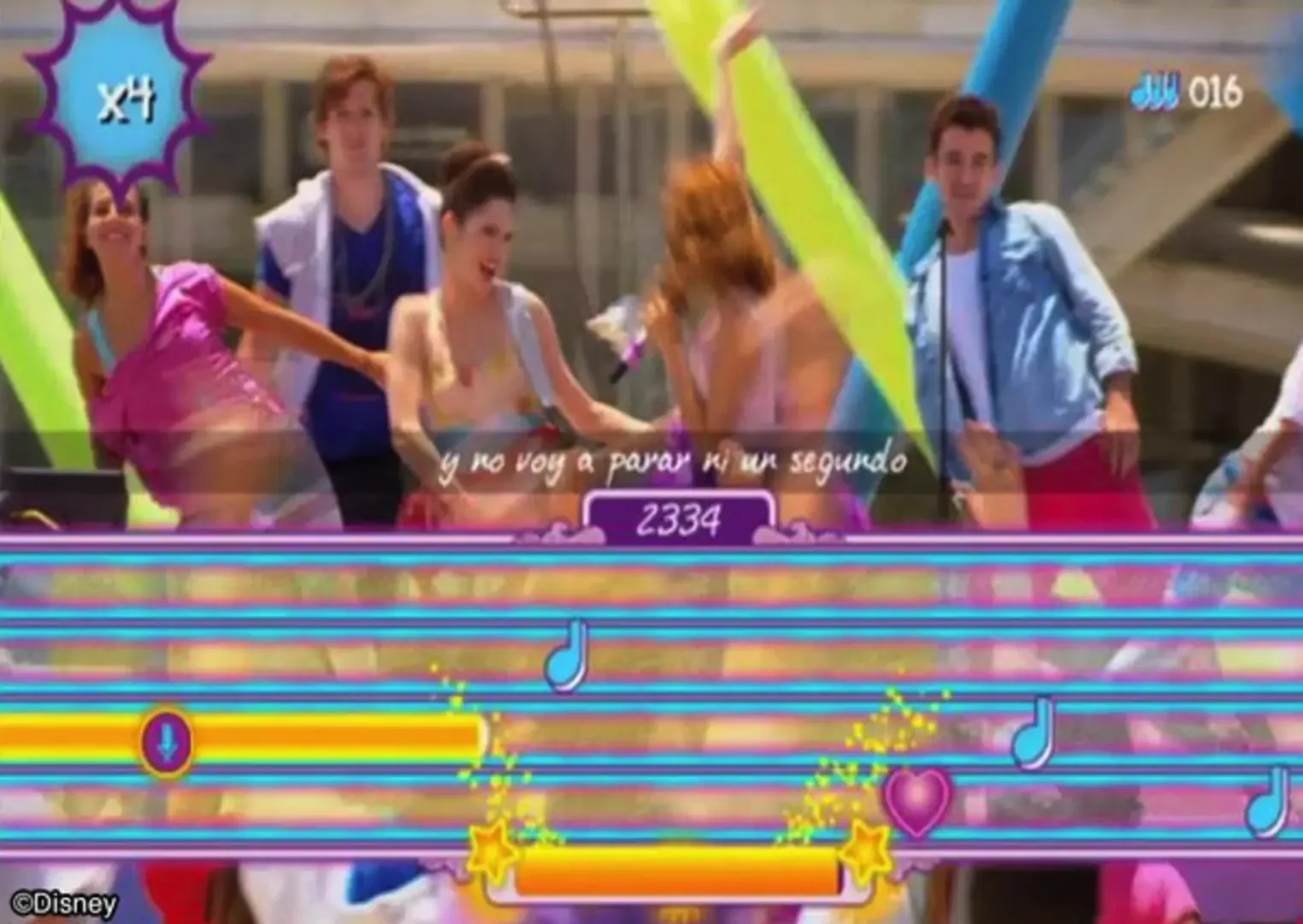 Captura de pantalla - Violetta: Rhythm & Music