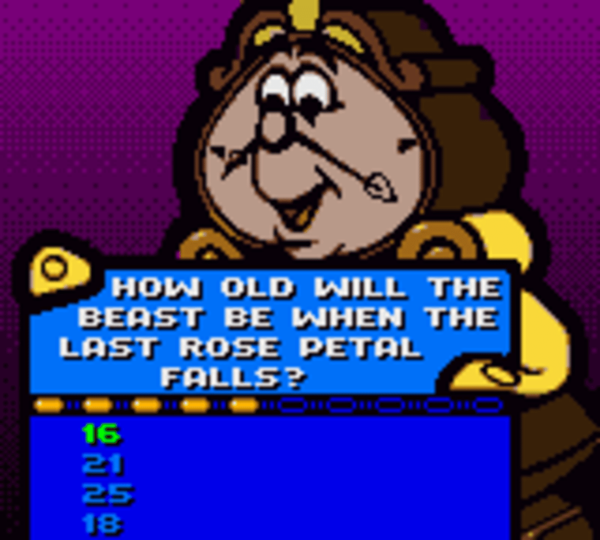 Disney's Beauty and the Beast: A Board Game Adventure screenshot