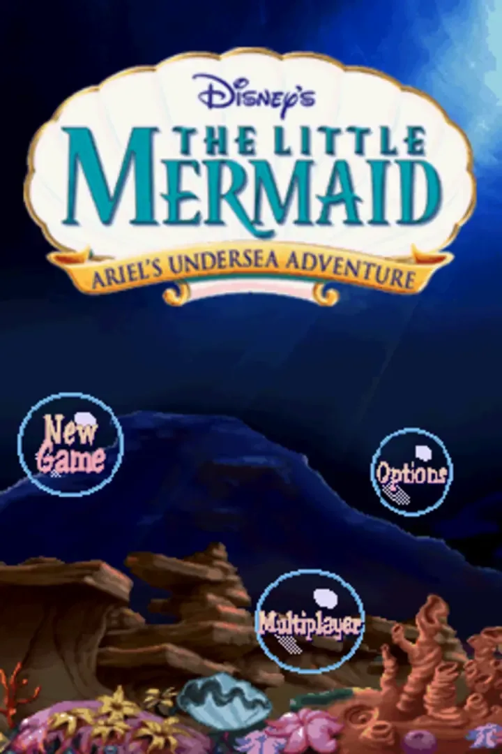 Captura de pantalla - Disney's The Little Mermaid: Ariel's Undersea Adventure